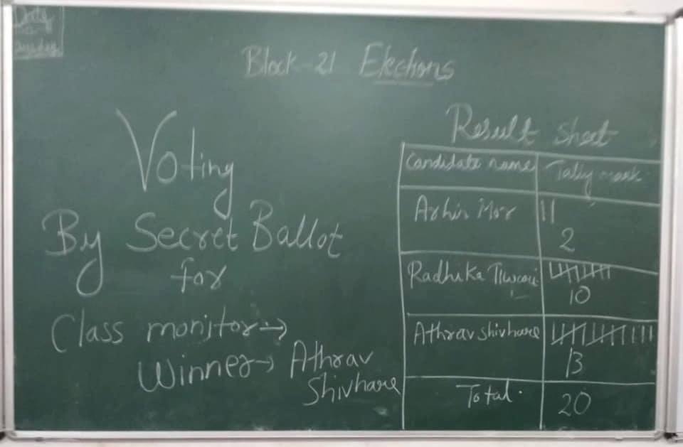 Electoral Literacy Awareness in DPS Chhatarpur MP India Om NexSchools.com