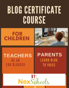 Blog writing course for children and teachers, How to start a blog for kids?, Kids blog space for grade 3 to 12, Learn blogging, 