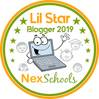 Lil Star Blogger Badge Earn your Best blog Badge students kids children where to blog for kids