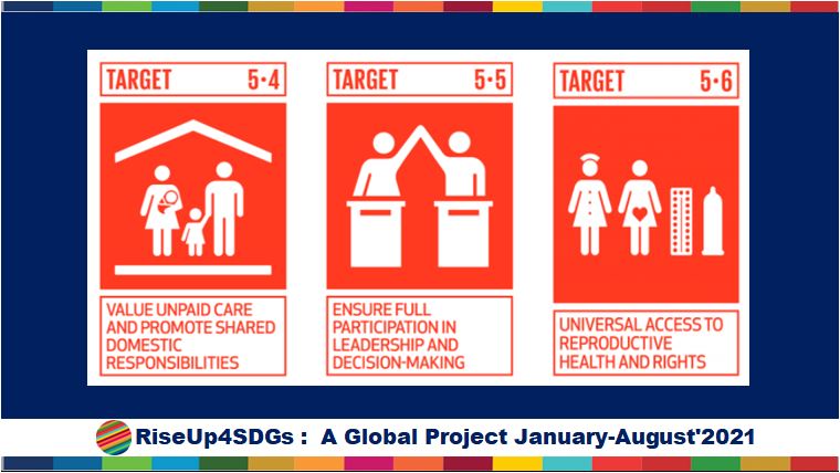 SDG Gender Equality, SDG 5 , NexSchools Media Partner coverage for RiseUp4SDGS