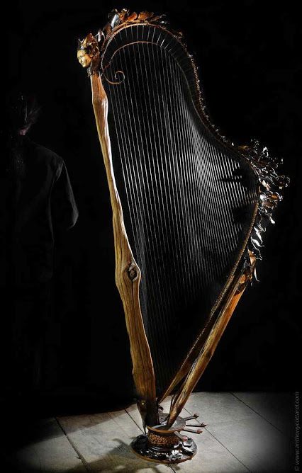 Celtic Harp Steiner Art